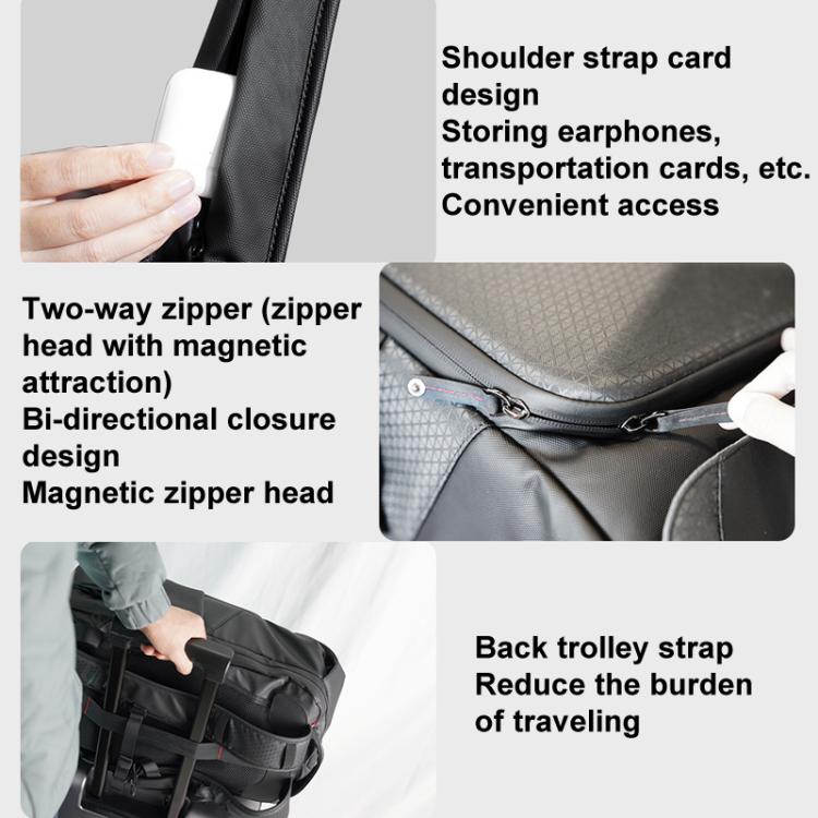 For DJI Flip CYNOVA C-MA-DB-003 Drone Shock And Stress Reduction Duffel Bag, C-MA-DB-003