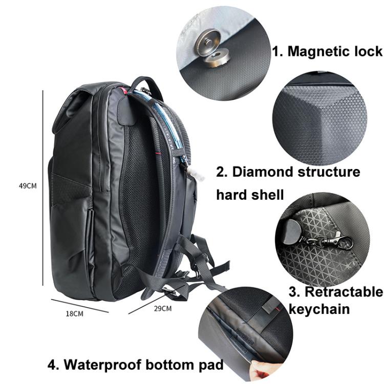 For DJI Flip CYNOVA C-MA-DB-003 Drone Shock And Stress Reduction Duffel Bag, C-MA-DB-003