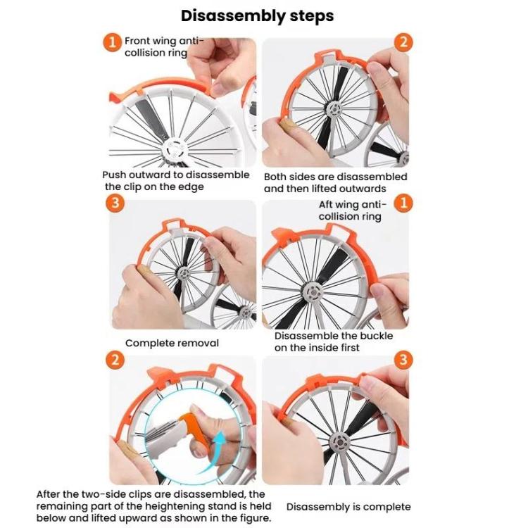 For DJI Flip Drone With Tripod Bumper Ring