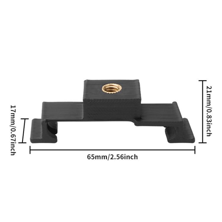 For DJI Flip CQT Drone Adapter Expansion Bracket 1/4 Connector to Tripod Fixed Shooting Accessories, Single Stand, Stand+Mini Tripod, Stand+Metal Tripod