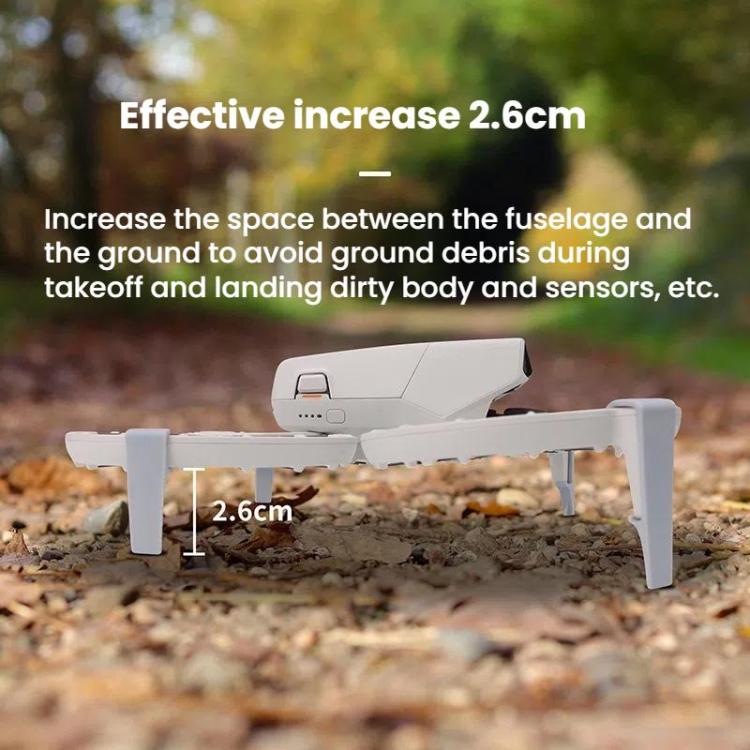 For DJI Flip CQT 4 In 1 Drone Folding Booster Stand Scratch and Wear Resistant Landing Protective Bracket