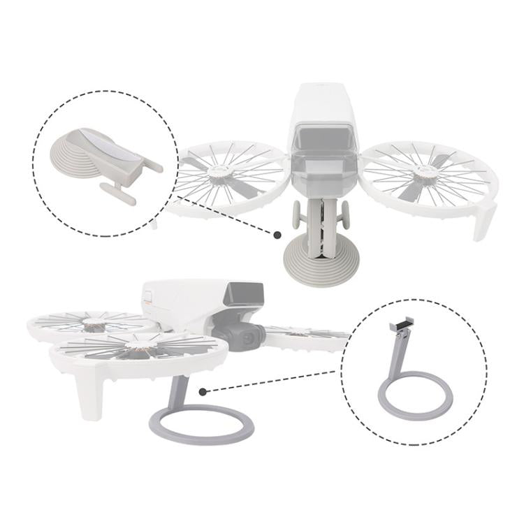 For DJI Flip CQT Drone Desktop Display Stand Drop-proof and Non-slip Fixed Bracket, Round, Science Fiction