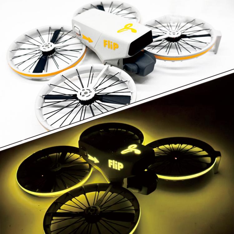 For DJI Flip CQT Drone Light Up Stickers Cool Fuselage Luminous Stickers