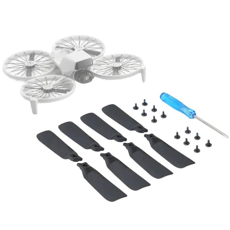 For DJI Flip RCSTQ 8pcs Drone Quick Release Replacement Noise Reduction Paddles