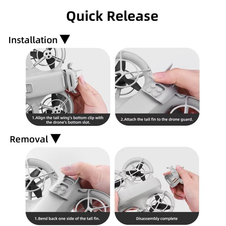 For DJI Neo BRDRC NEO025 Battery Removal Flight Tail Battery Anti-Disconnect Buckle, NEO025