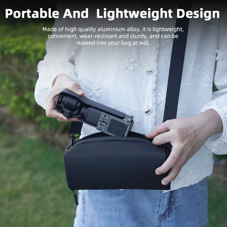 For DJI OSMO Pocket 3 BRDRC PO3005 Multi-functional Magnetic Base Expansion Back Clip Holder Adapter Bezel Accessory, Magnetic Base