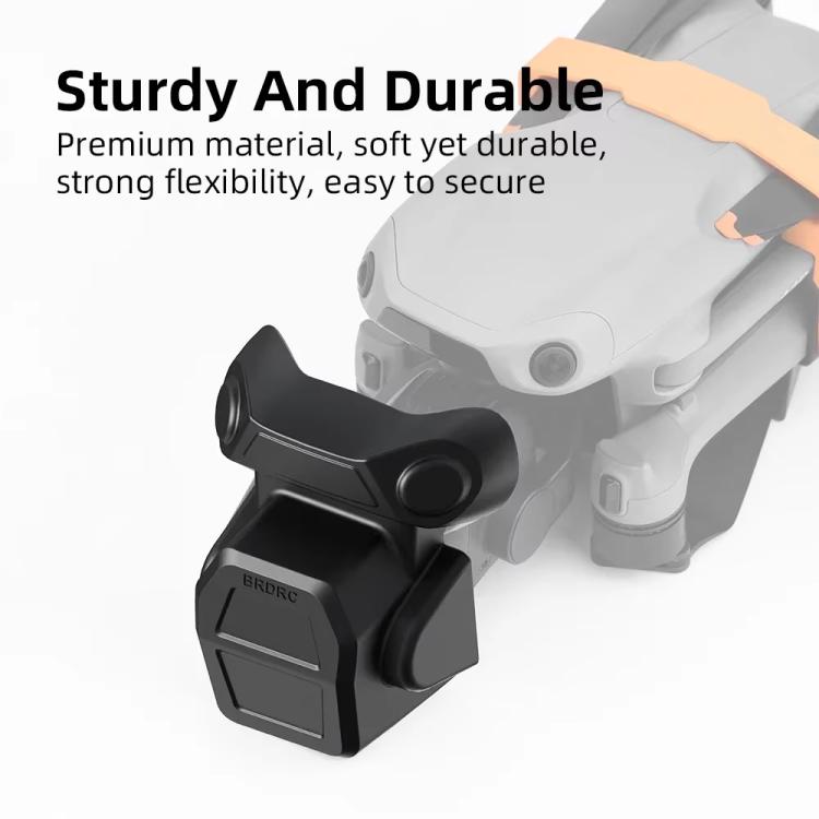 For DJI Air 3S BRDRC Lens Protective Cover Dustproof Anti-Knock Fixed Clip Gimbal Protector