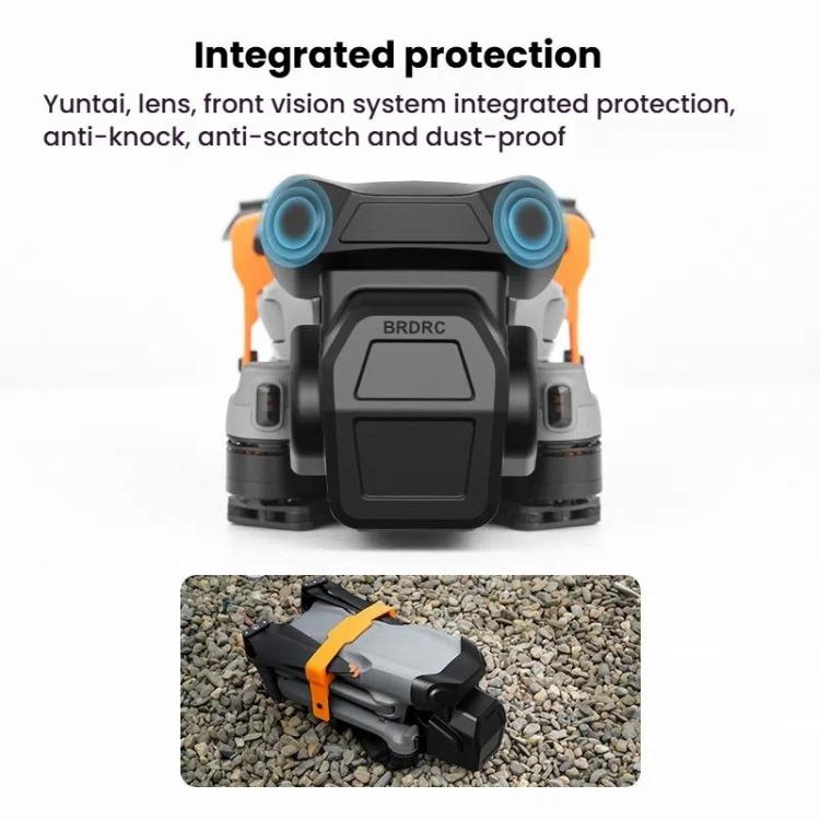 For DJI Air 3S BRDRC Lens Protective Cover Dustproof Anti-Knock Fixed Clip Gimbal Protector