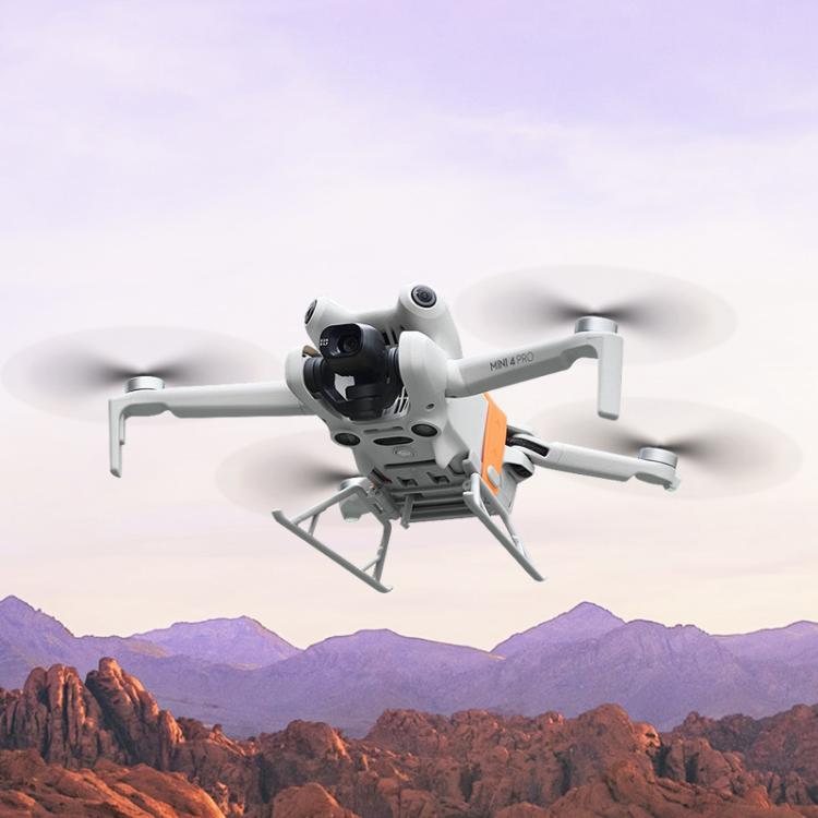 For DJI Mini 4 Pro BRDRC Booster Landing Gear Folding Strap Kickstand