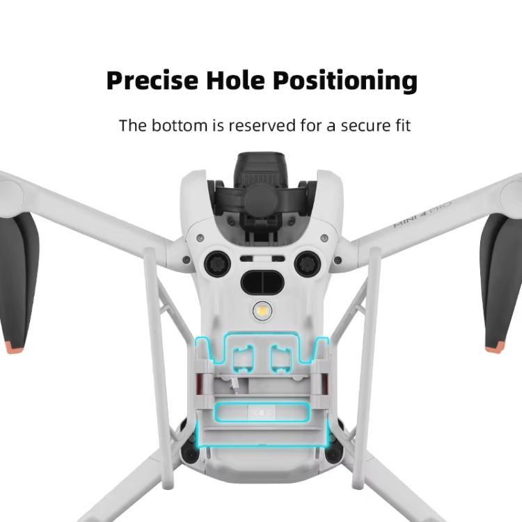 For DJI Mini 4 Pro BRDRC Booster Landing Gear Folding Strap Kickstand