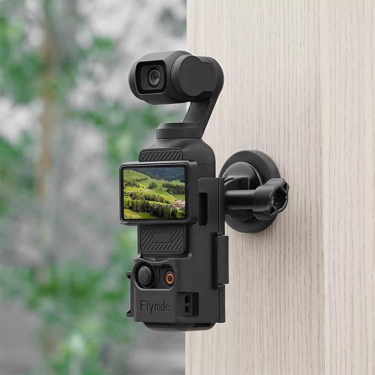For DJI Osmo Pocket 3 Flymile Magnetic Bracket Fixed Base Back Clip Adapter Bezel Accessories, 4pcs /Set, 6pcs /Set