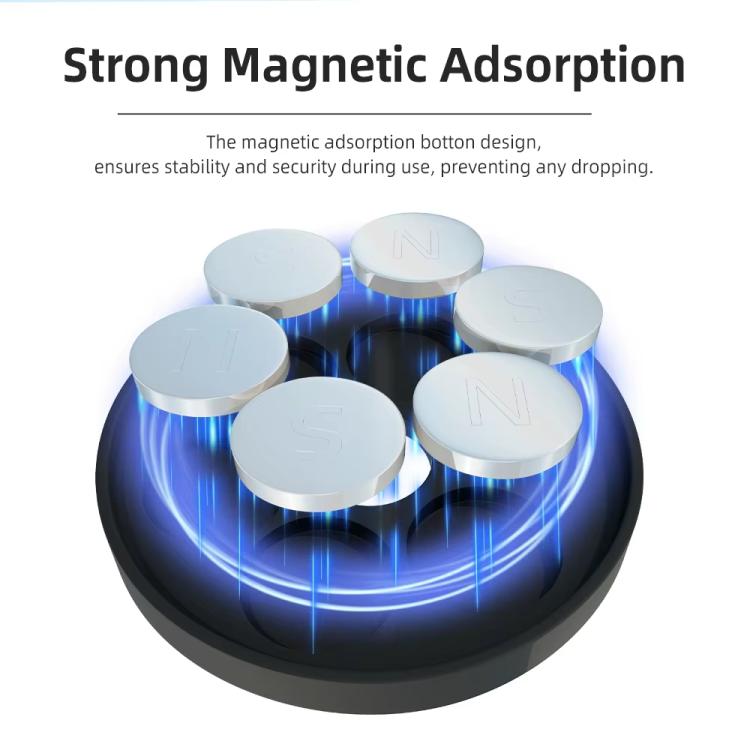 For DJI Osmo Pocket 3 Flymile Magnetic Bracket Fixed Base Back Clip Adapter Bezel Accessories, 4pcs /Set, 6pcs /Set