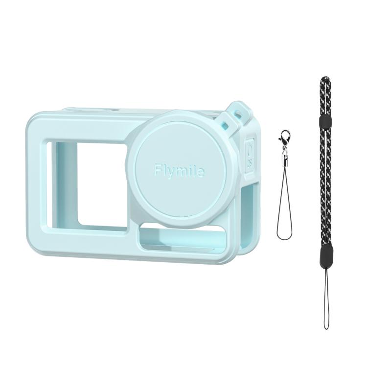 For DJI Osmo Action 3 / 4 / 5 Pro Flymile Silicone Cover Sport Camera Lens Drop Cases