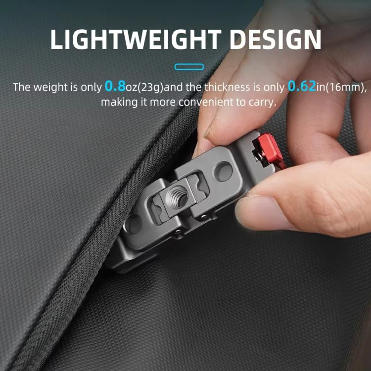 For Insta360 GO 3 / 3S Flymile Magnetic Metal Quick Release Base Sports Camera Adapter Bracket, For Insta360 GO 3 / 3S