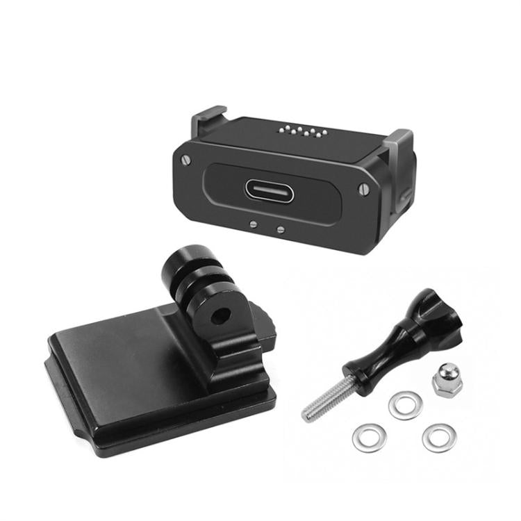 For DJI Osmo Action 2 Camera Magnetic Charging Base with 1/4 Inch & Arri Hole, Only Base, Set A, Set B, Set C, Set D