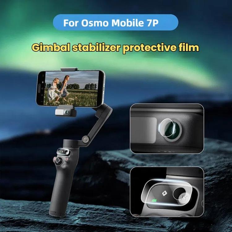 For DJI OSMO Mobile 7 / 7P Stabilizer Screen Protector Protective Film, 2sets /Pack