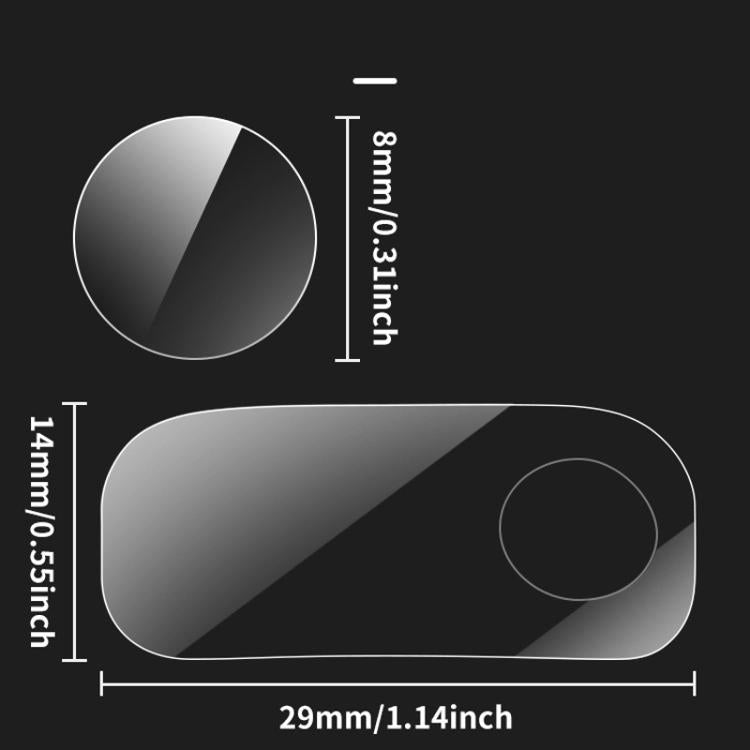 For DJI OSMO Mobile 7 / 7P Stabilizer Screen Protector Protective Film, 2sets /Pack