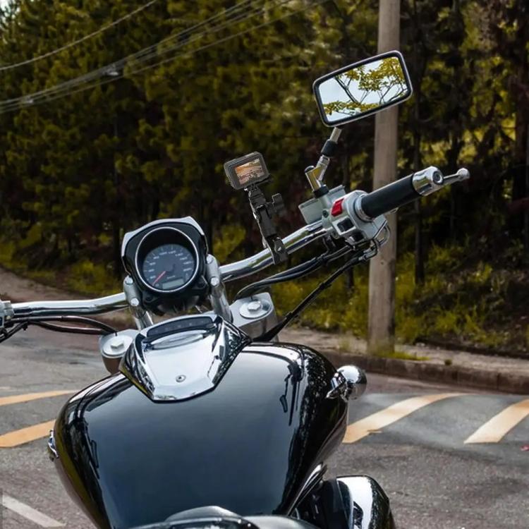 Camera Clip Motorcycle Bicycle Handlebar Crab Clamp For Sports Camera, Without Adapter, With Adapter