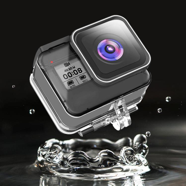 TELESIN For GoPro HERO8 Black 50m Waterproof Protective Case Diving Case Sports Camera Accessories