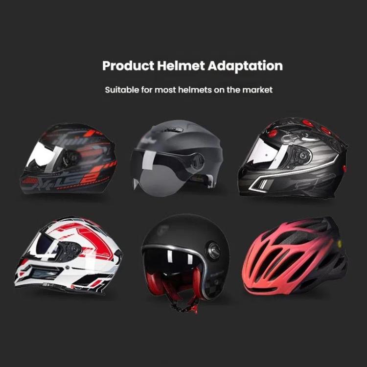 TELESIN Sports Camera Motorcycle Helmet Chin Mount Bracket For GoPro HERO Series / DJI Osmo Action / Insta360, Holder, Holder + J-Buckle