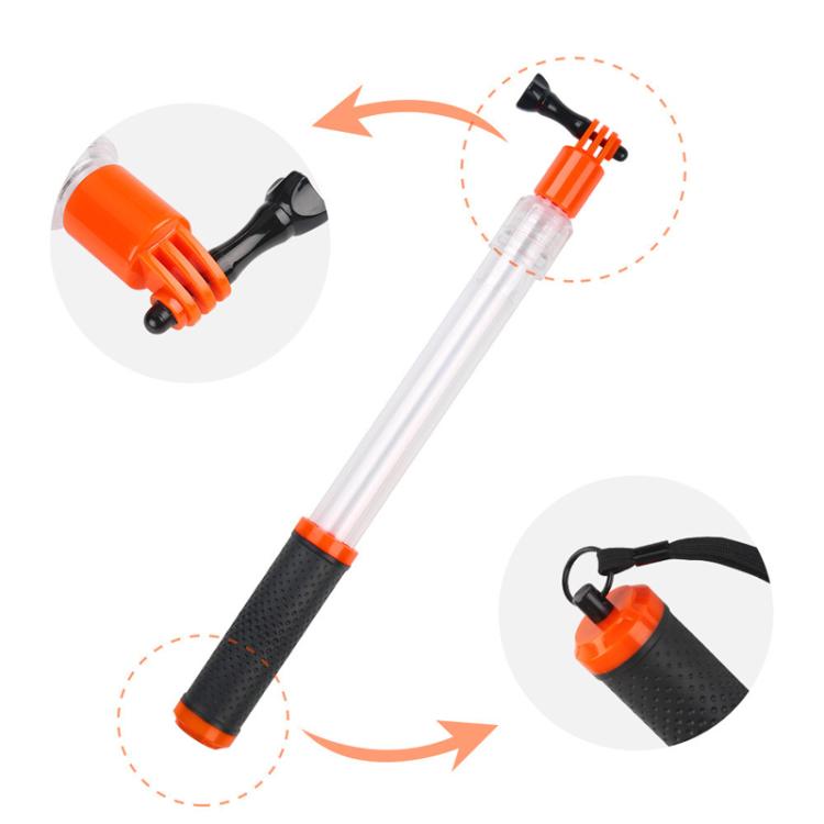 TELESIN Waterproof Selfie Stick For GoPro HERO Series / DJI Osmo Action Series And Other Sports Camera