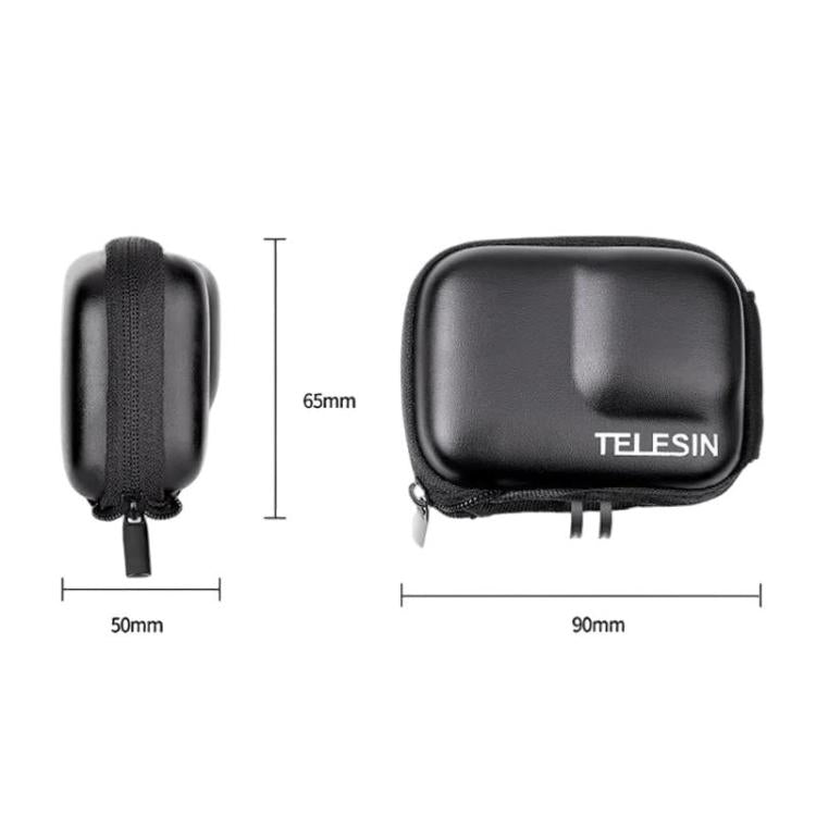 TELESIN Sports Camera Mini EVA Protective Storage Bag For GoPro HERO12 Black /11 Black /10 Black /9 Black