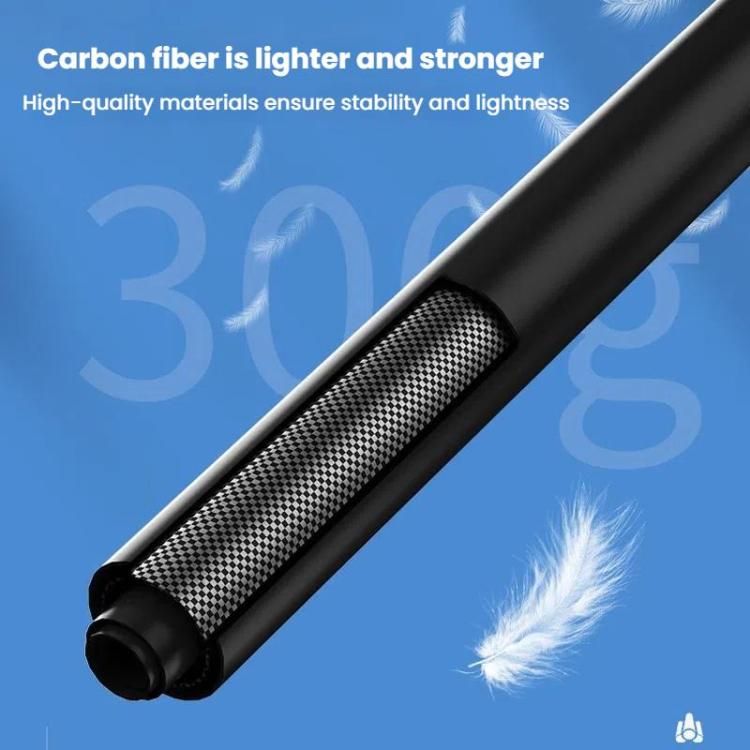 TELESIN Gen 2 2.7m Carbon Fiber Selfie Stick Sports Camera Extension Rod For GoPro HERO13 Black / Insta360