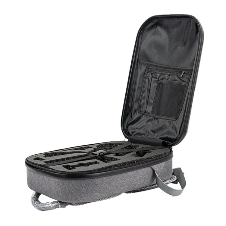 For DJI RS 4 Mini Large Capacity Waterproof Handheld Stabilizer PC Hard Shell Backpack, Carbon Fiber, Brushed