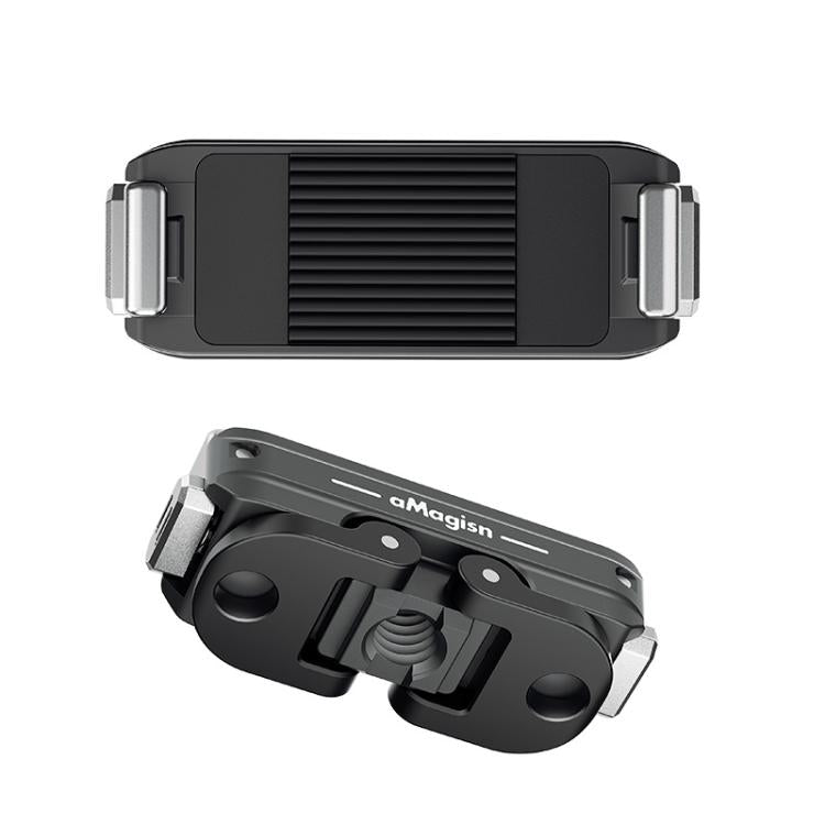 For DJI Action 5 Pro / 4 /  3 aMagisn Metal Magnetic Quick Release Mount Dual Interface Adapter