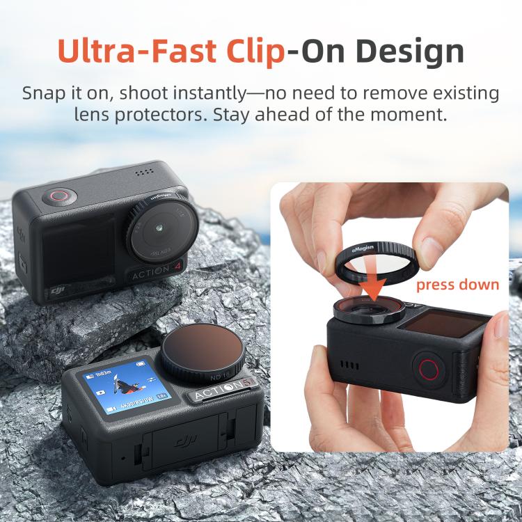 aMagisn Filter Set for DJI Osmo Action 5 Pro/4/3