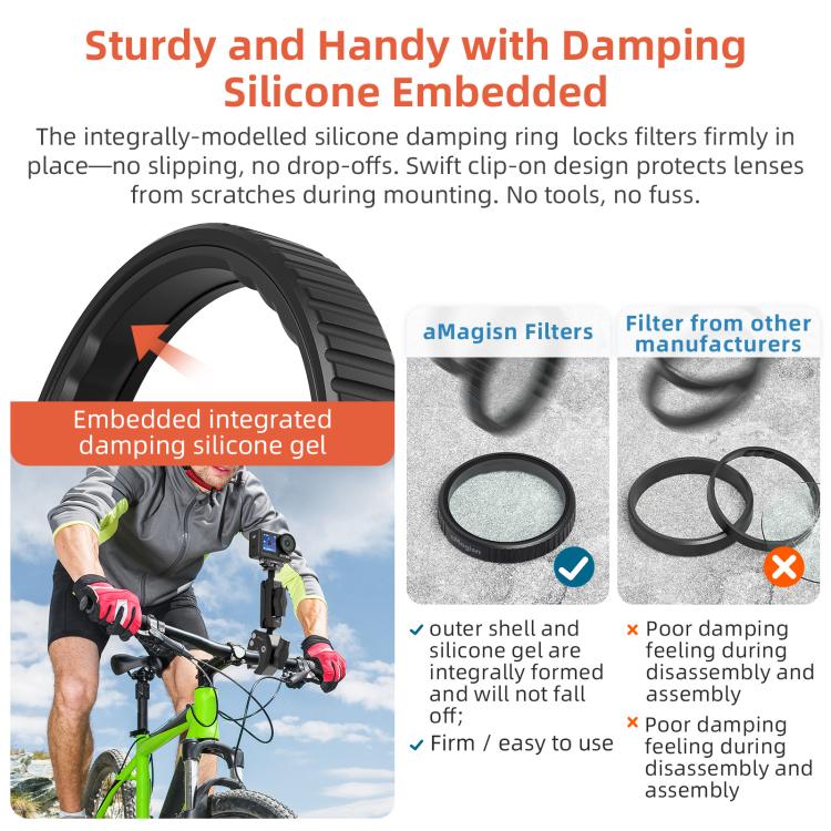 aMagisn Filter Set for DJI Osmo Action 5 Pro/4/3