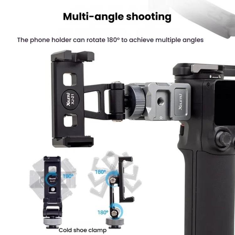 For DJI Ronin Series Stabilizer XILETU Quick Release NATO Clamp Cold Shoe Adapter, XDS-14