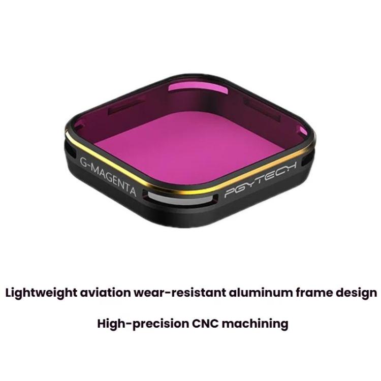 For GoPro 5/6 PGYTECH Deep Diving Snorkeling Filter Waterproof Case