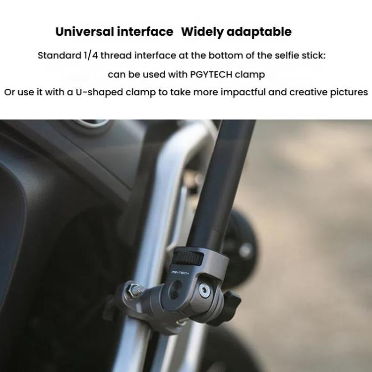 PGYTECH 96cm Aluminum Alloy Extended Sports Camera Selfie Stick