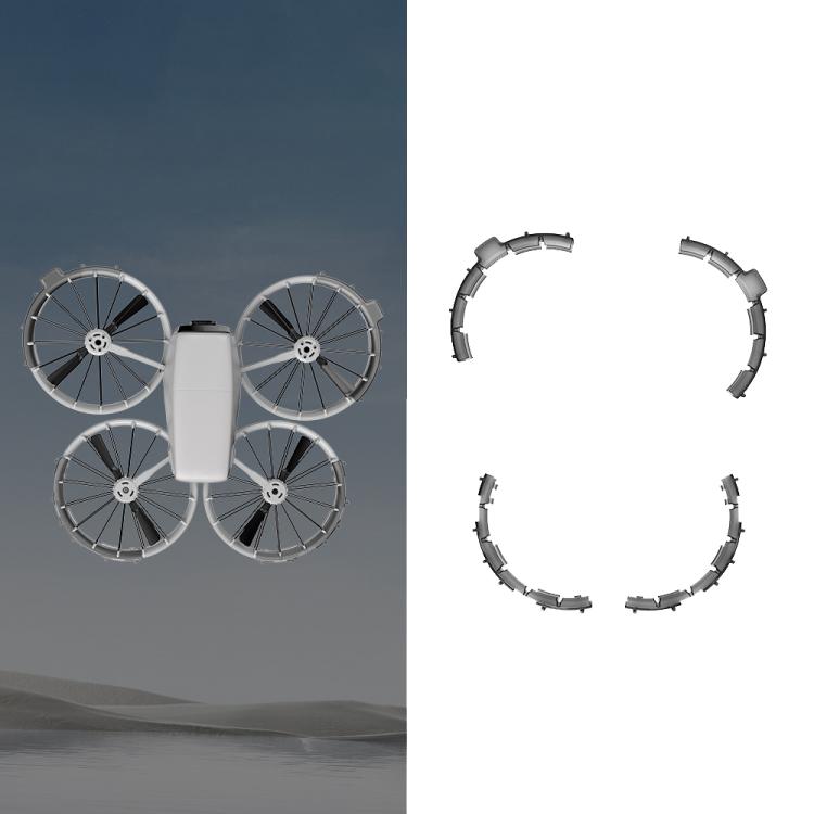 For DJI Flip RCSTQ Paddle Impact Protector Cushioning Anti-scratch and Anti-bump Ring