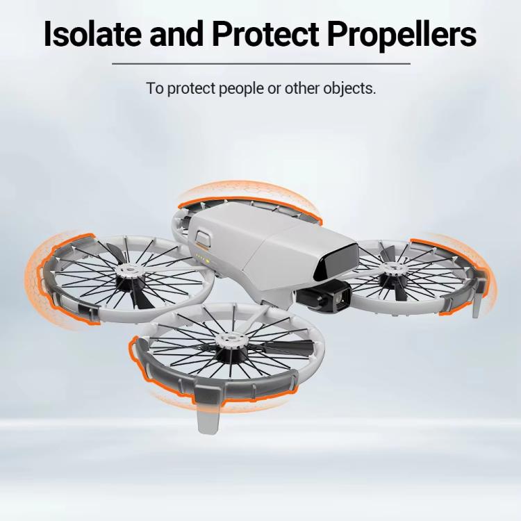 For DJI Flip RCSTQ Paddle Impact Protector Cushioning Anti-scratch and Anti-bump Ring
