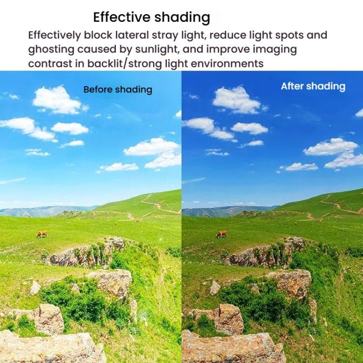 For DJI Flip RCSTQ Lens Hoods Dual Purpose Lens Cover, Lens Cover