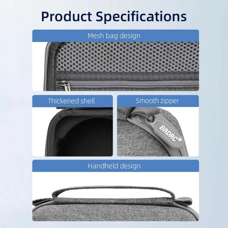 For DJI Flip BRDRC Organizer Bag Drone Portable Tote, Host Bag, Host Bag+RC2 Bag, Host Bag+RC-N1/2/3 Bag