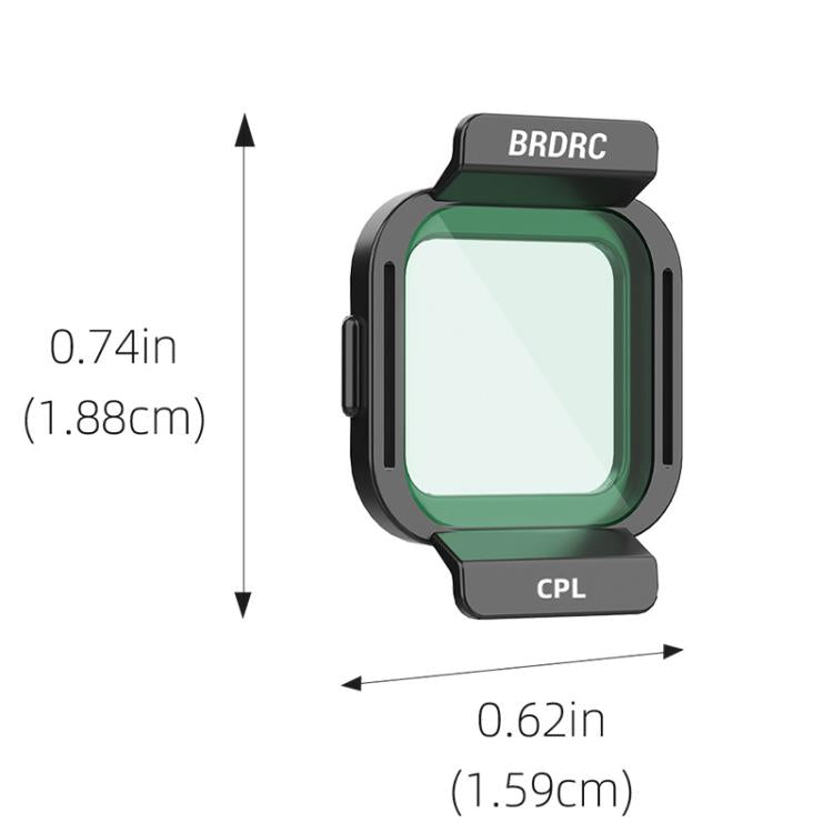 For DJI Flip BRDRC Lens Filters Protective Lens Accessories, UV, CPL, ND8, ND16, ND32
