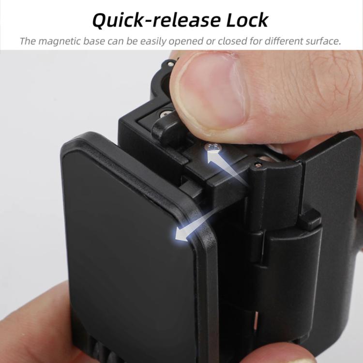 For DJI Osmo Pocket 3 Sunnylife OP3-ZJ761 Magnetic Stand Base Angle Adjustable Multi-functional Desktop Stand Accessories, OP3-ZJ761