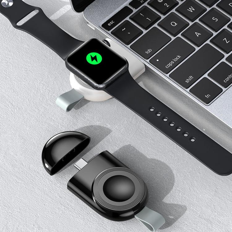 For Apple Watch 1/2/3/4/5/6/7/8/9/10/SE Portable Magnetic Wireless Charger Type-C Smart Wireless Charger