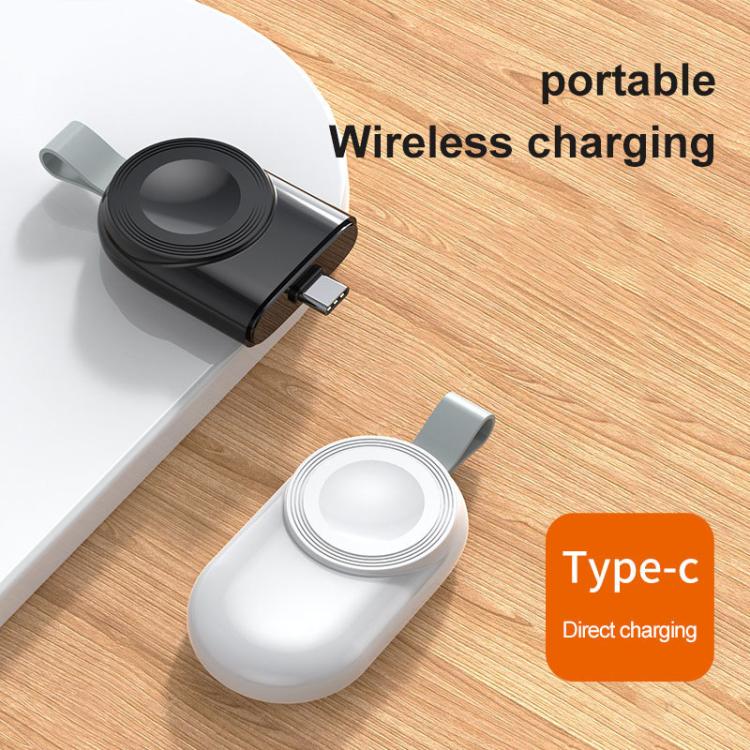 For Apple Watch 1/2/3/4/5/6/7/8/9/10/SE Portable Magnetic Wireless Charger Type-C Smart Wireless Charger