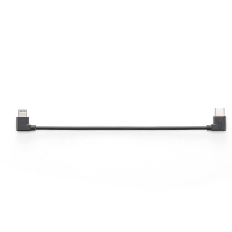 Original DJI Phone Charging / Audio Recording Cable For Osmo Mobile 7P / 7  (USB-C to 8-pin), Recording Cable