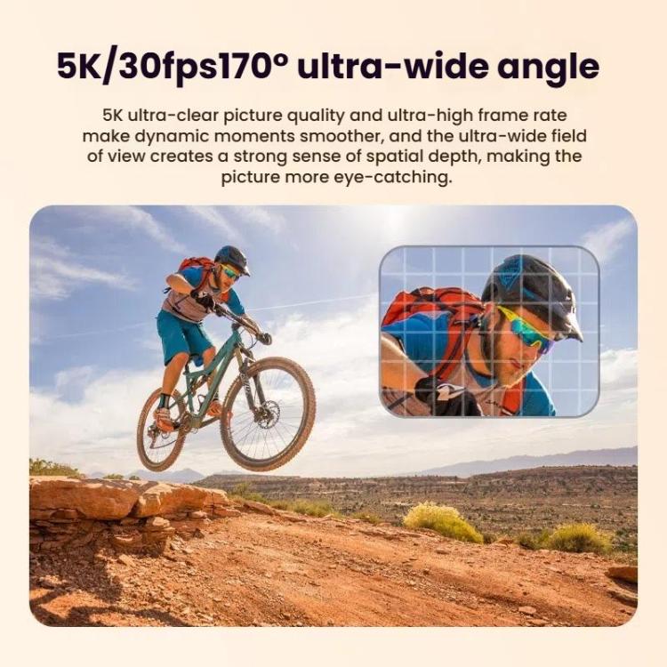 5K Action Camera Anti-Shake Outdoor HD Shooting Cycling Recorder Under Dive Camera, M40R With Remote Control, M40TR With Touch Screen + Remote Control, M40TRW With Touch Screen + Remote Control + Microphone