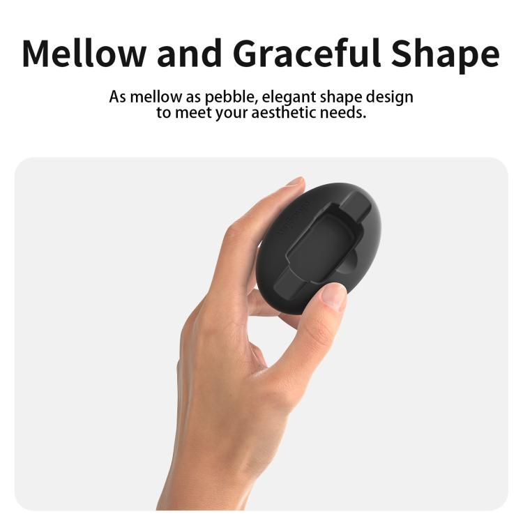 For Insta360 X5 / X4 aMagisn Silicone Base Desktop Stand Car Dashboard Holder