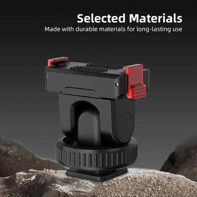 For Osmo Action 3 / 4 / 5 Pro Flymile AC5003 Magnetic Head Quick Release Base, For Osmo Action 3 / 4 / 5 Pro