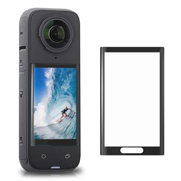 Sunnylife Curved Tempered Film HD Anti-Explosion Anti-Drop Scratch Protective Film, For Insta360 X5 / X4, For Insta360 X5 / X4 2sets