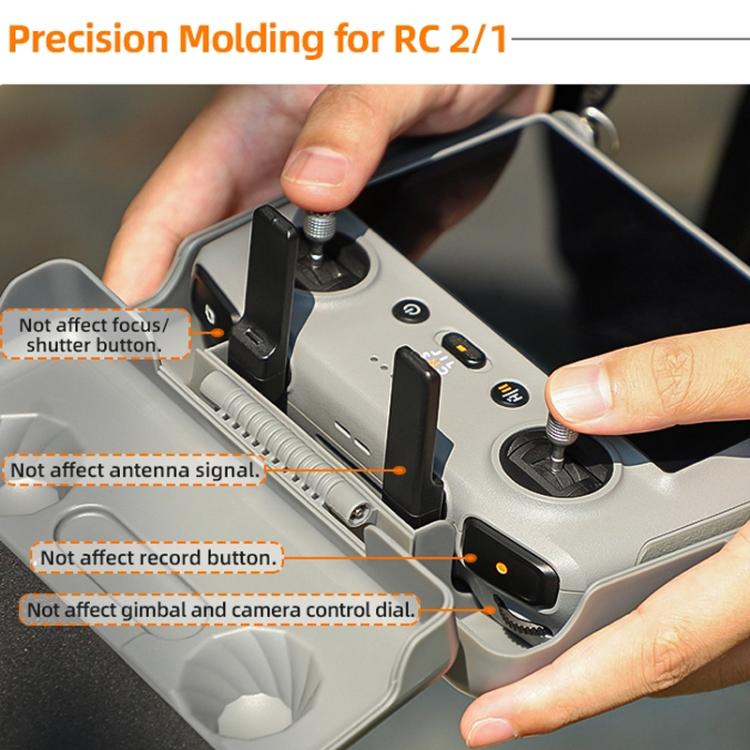 Sunnylife ZN985 Remote Control 2 In 1 Visor Storage Case, For DJI RC 2 / 1