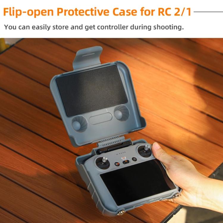 Sunnylife ZN985 Remote Control 2 In 1 Visor Storage Case, For DJI RC 2 / 1