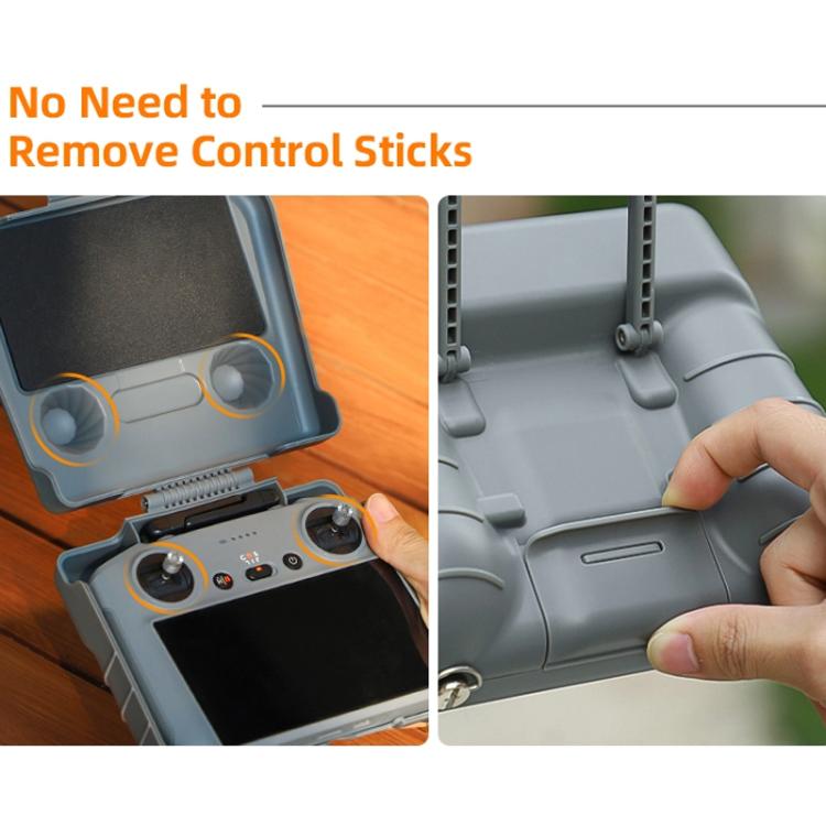 Sunnylife ZN985 Remote Control 2 In 1 Visor Storage Case, For DJI RC 2 / 1